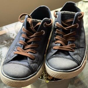 Unique Vintage Converse Chuck Taylor All Star Navy Suede Tip 2010 / 2011